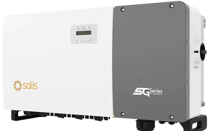 Inversor fotovoltaico industrial da marca Solis