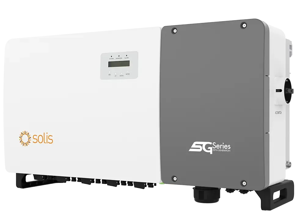 Inversor fotovoltaico industrial da marca Solis